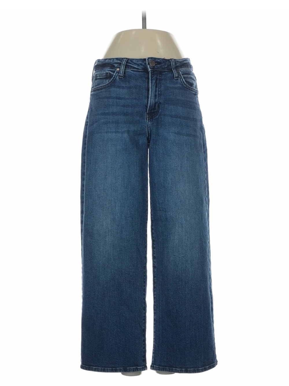 Just black denim Wide Leg Blue Women's Jeans